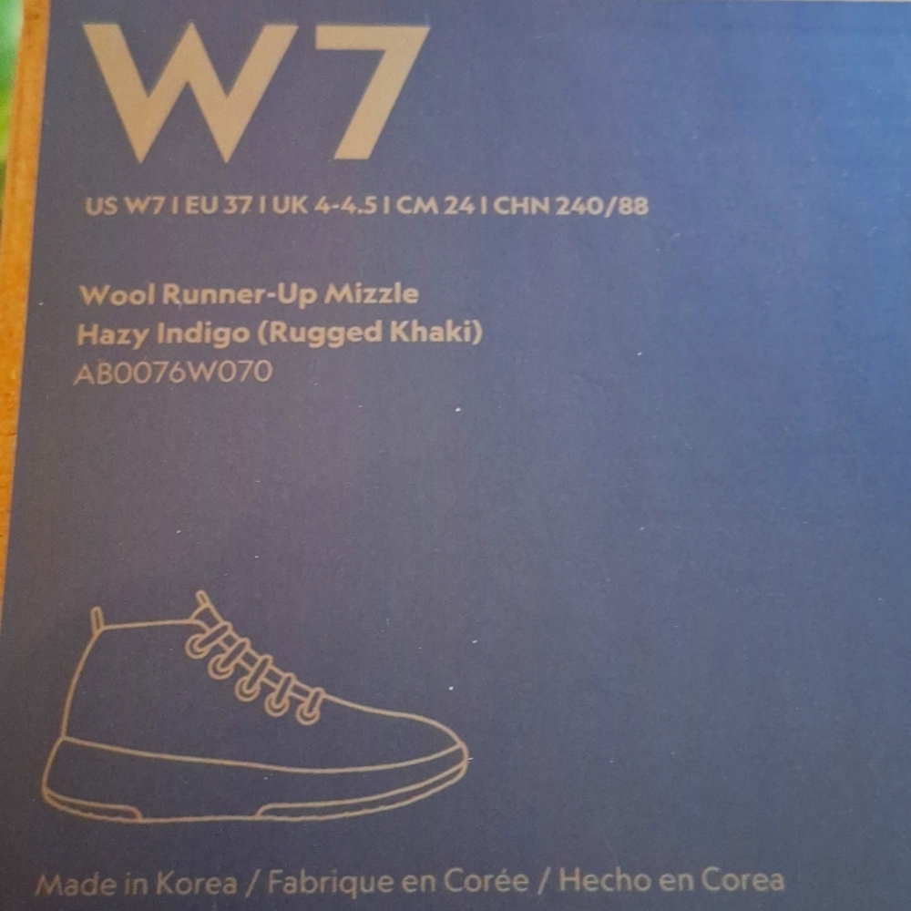 Allbirds wool runner-up mizzle